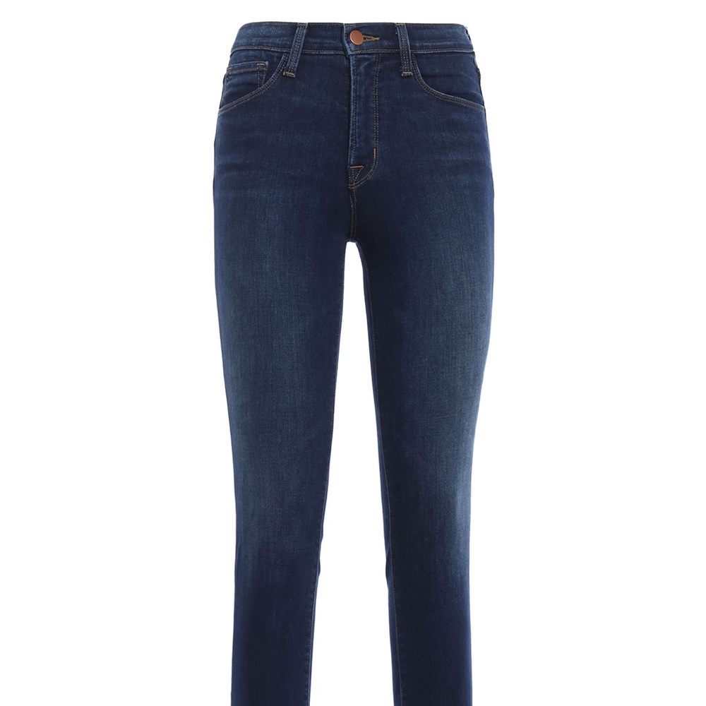 JBRAND Cameron Corset Jeans | dark wash, skinny, long - size 27